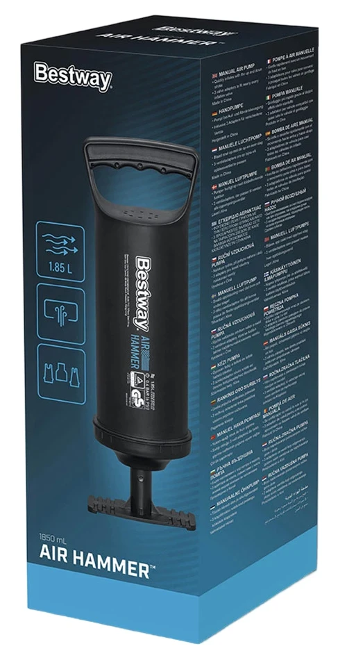 Насос ручний Bestway 62003 (1,85 л/цикл, висота 35 см)