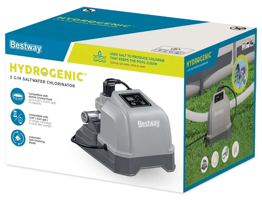 Хлоргенератор Bestway 58773 (от 1249 л/ч, хлор 2 г/ч)