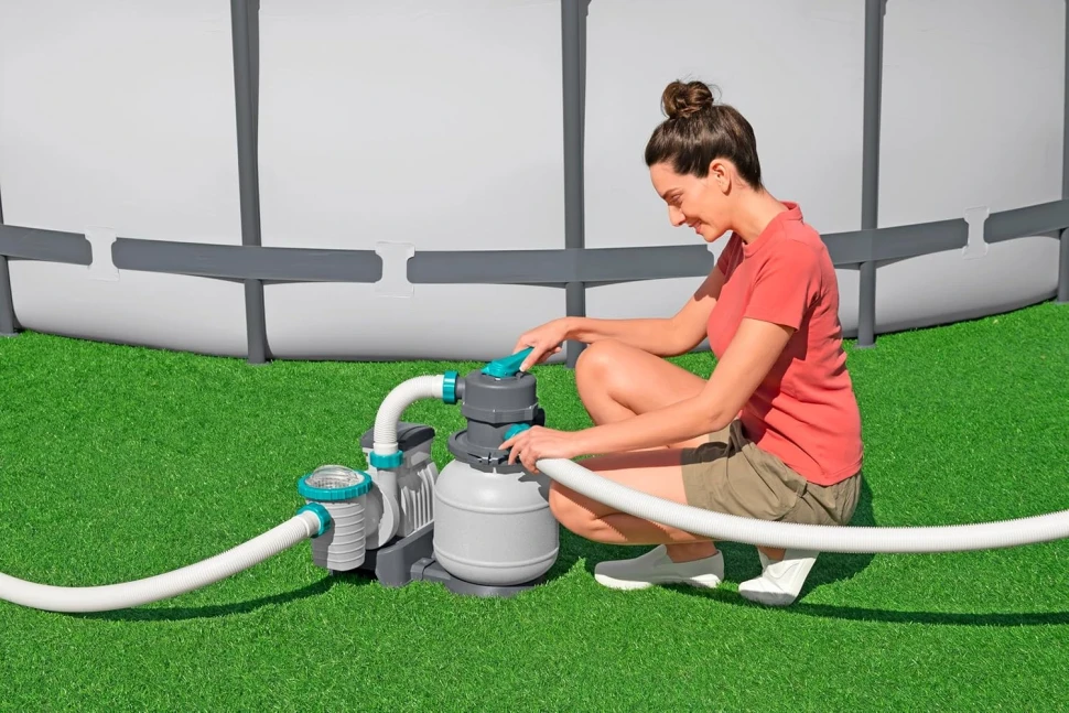 Пісочний фільтр-насос Bestway 58497 (5678 л/год, пісок 9 кг)